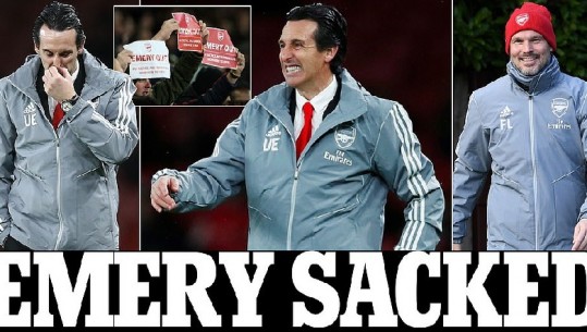 Arsenali shkarkon trajnerin Emery, ish-futbollisti merr përkohësisht drejtimin 