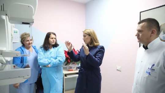 Manastirliu në spitalin e Lezhës: Hapet për herë të parë shërbimi i mamografisë 