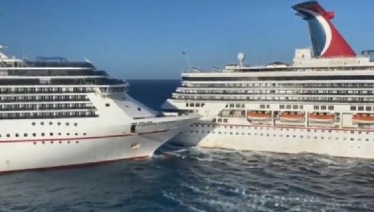 Anijet përplasen me njëra tjetrën, momentet shokuese për 5000 pasagjerët (VIDEO)
