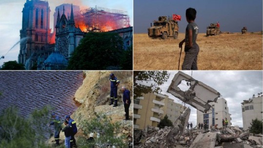 Ngjarjet që 'tronditën' vitin 2019, mes tyre edhe tërmeti shkatërrues i 26 nëntorit në Shqipëri