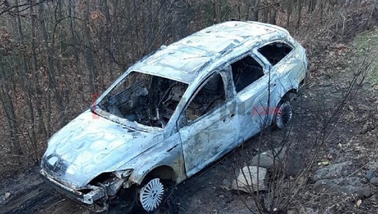Gjendet një makinë e djegur në Has, dyshohet e autorëve që vranë biznesmenin
