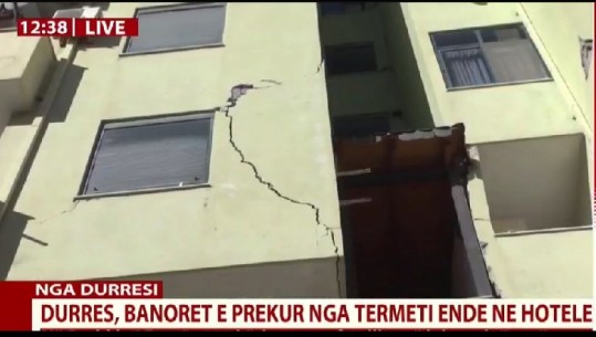 Durrës/ Rreth 2 mijë familje ende të strehuar në hotele, 60 bëjnë kërkesë që të nisin vetë restaurimin e banesave (VIDEO)