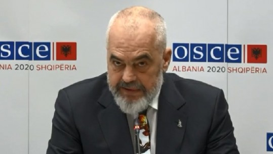 Drejtimi i Presidencës së OSBE-së, Rama: Do të bindim skeptikët (VIDEO)
