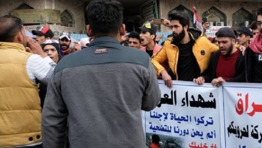 'As me Iranin dhe as me SHBA', irakianët protestojnë në rrugë: Duam sovranitet të plotë (VIDEO)