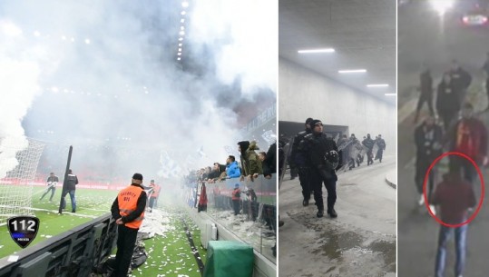 Derbi Partizani - Tirana, tym në stadium dhe grushte mbas lojës. Kamerat kapin momentet /Emisioni 112