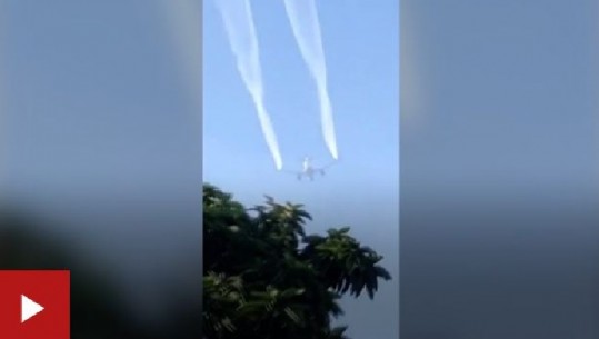 Los Angeles, avioni në ulje emergjente derdh karburantin mbi shkollat afër aeroportit (VIDEO)