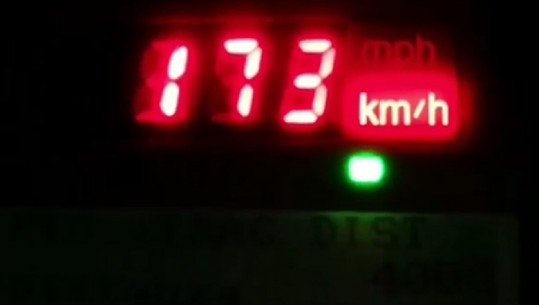 Me 173 km/h! Për 200 minuta monitorim me radar, hiqen 9 patenta për shpejtësi në aksin Sauk-Teg (VIDEO)