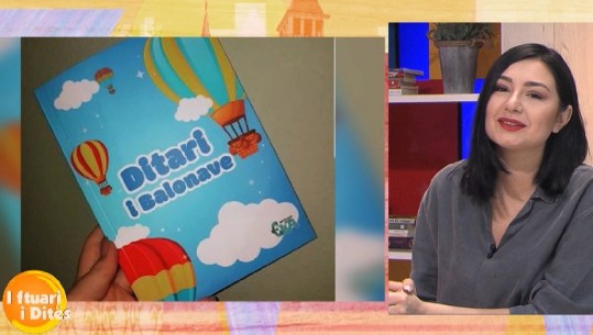 “Ditari i Balonave”, moderatorja Katerina Trungu flet për botimin e saj: Gjithçka që japim për fëmijët është një mësim… (VIDEO)