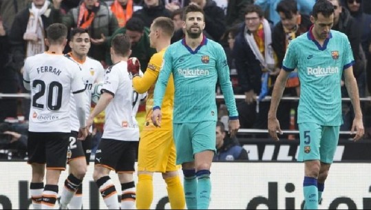 Valencia shtang Barcelonën, Real Madrid gati të shkëputet për vendin e parë