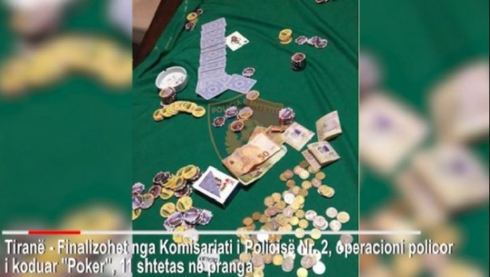 Tiranë/ Arrestohen 11 persona, mes tyre dhe pronari i lokalit për veprimtari të lojërave të fatit (VIDEO)