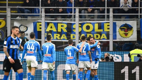 Napoli mund 1-0  Interin dhe 'prek' finalen e kupës, sonte Milan-Juventus (VIDEO)