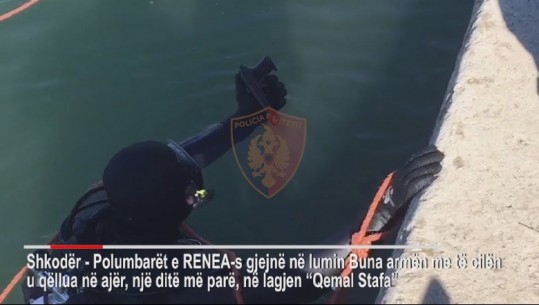 Shkodër/ Polumbarët e RENEA-s gjejnë në lumin Buna pistoletën me të cilën u qëllua ndaj Taulant Ahmetit (VIDEO)