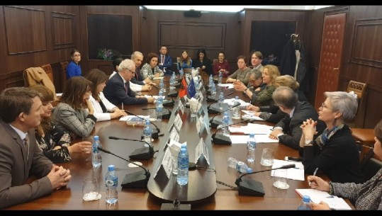 Komisioni i Venecias mbyll vizitën në Tiranë për Kushtetuesen, takohen kreun e KED-së, Dvorani