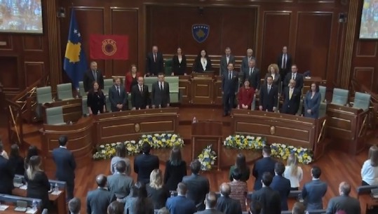 Kuvendi i Kosovës seancë plenare në ditën e 12 vjetorit të Pavarësisë