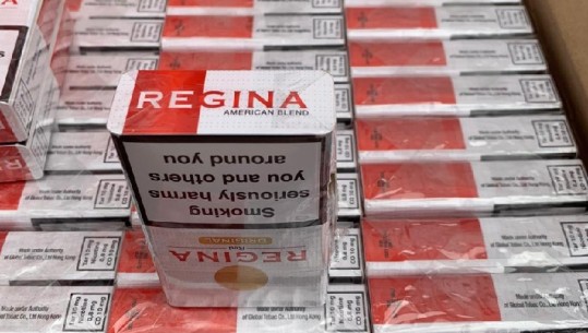 Doganat sekuestrojnë në Hanin e Hotit 80 mijë paketa kontrabandë pa pullë fiskale