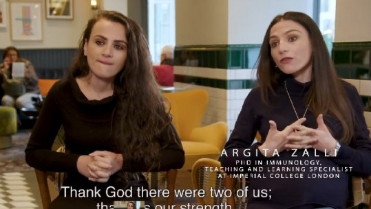 Ikën me kamion në Angli, tani janë në majat e shkencës botërore, njihuni me dy motrat shqiptare (VIDEO)