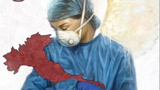 Vizatimi homazh i karabinierëve për punën e mjekëve dhe infermierëve heronj në Itali, po bën ‘xhiron’ e botës në web