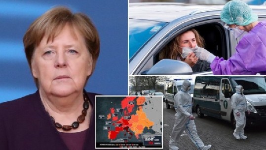 Koronavirusi, 'bomba' e Merkel: 60 deri në 70% e gjermanëve do të infektohen nga koronavirusi