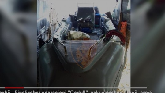613 kg kanabis në gomone gati për t'u trafikuar, arrestohen dy persona në Kurbin (VIDEO)