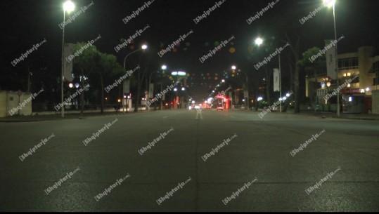 VIDEO nga Tirana, rrugët bosh, njerëzit të gjithë në shtëpi 