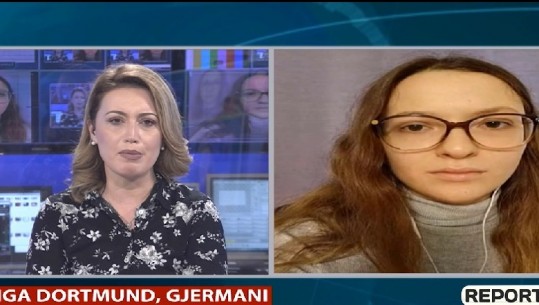 Studentja e vetëkarantinuar flet për Report Tv: Po evitoj lëvizjet, ja masat që ka marrë Gjermania (VIDEO)