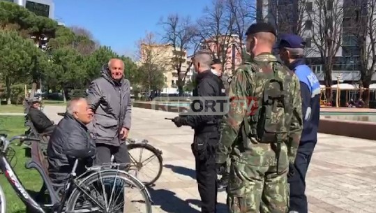 Edhe ne lulishtet e Shkodrës, policia dhe ushtria në trerren për të ndërgjegjësuar të moshuarit (VIDEO)