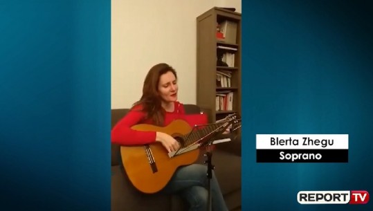 Sopranoja këndon me kitarë këngën arbëreshe “Lulëza ime” (VIDEO)