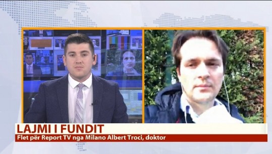 Apeli nga Milano i mjekut për shqiptarët: Rrini brenda e merrni frymë vetë ose dilni dhe përfundoni në spital me tub në gojë