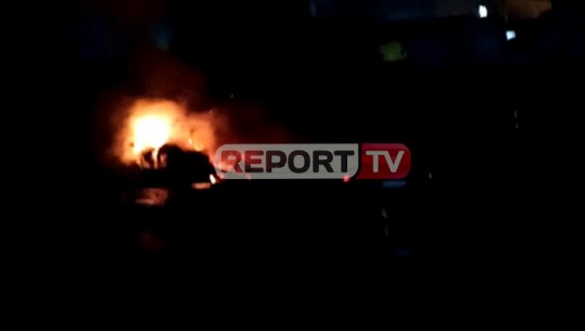 Zjarr në Fushë Krujë, rrezikohen disa magazina (VIDEO)