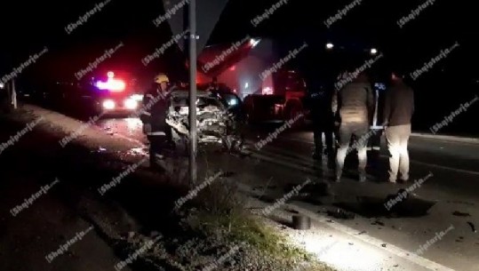 Aksident tragjik! 'Audi' me shpejtësi skëterre goditi kamionin! 4 të vdekur në Fushë Krujë (VIDEO)