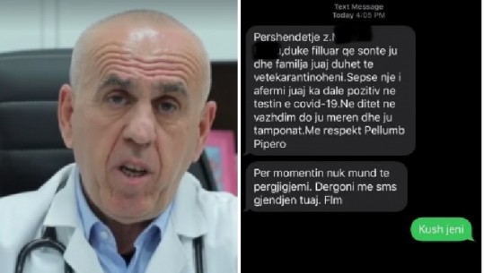 ‘Ligji do gjurmojë ata që luajnë me jetën e qytetarëve’, mjeku Pipero publikon mesazhin fake në emër të tij