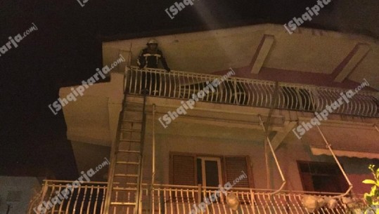 Zjarr një vilë 3-katëshe në Tiranë! 3 zjarrfikëse në aksion për të shuar flakët (FOTO)