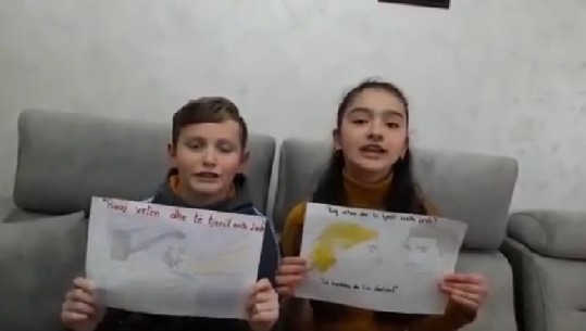 'Në fund të tunelit ka gjithmonë dritë', këta sy fëmijë do ju bëjnë të reflektoni me mesazhin e tyre (VIDEO)