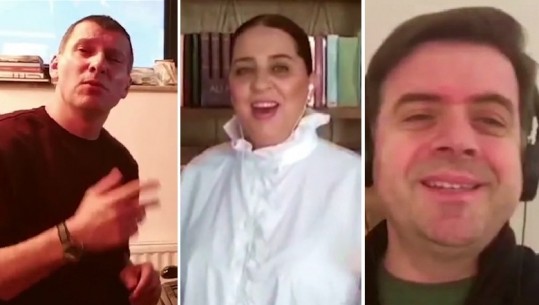 Këngën “Në shtëpinë tonë” të Vaçe Zelës artistët e interpretojnë bashkë me familjarët e tyre (VIDEO)