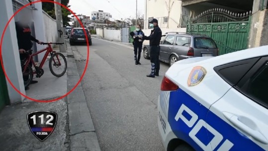 Patrullim në rrugicat e Tiranës gjatë shtetrrethimit, policia në front kundër COVID-19 / Emisioni 112
