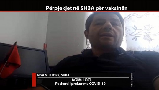Shqiptari i infektuar flet për Report Tv nga Nju Jorku: Po ia hedh, por e përjetova keq, formula që më dha doktori për ta mposhtur