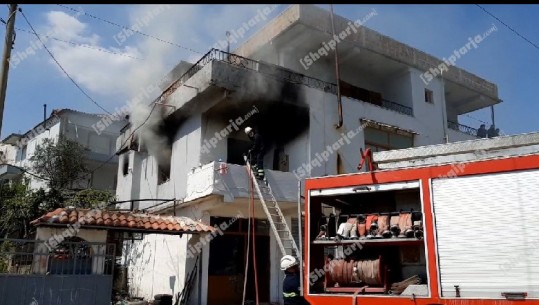 Pakujdesia, zjarri djeg një banesë në Gjirokastër. E zonja e shtëpisë harron furnelën e gjellës ndezur