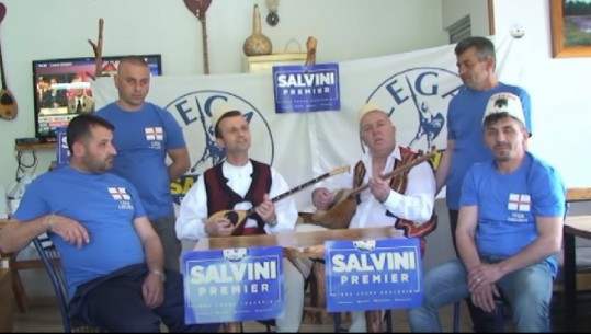 Kur rapsodi i vrarë Kol Murrani i këndonte Matteo Salvinit