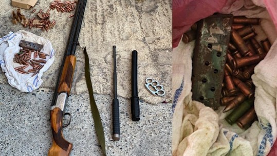 Kapet 27-vjeçari që shiste drogë në Tiranë, i sekuestrohet shkop gome, armë gjahu dhe shufër metalike