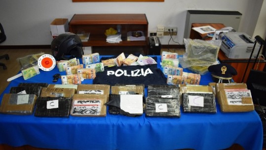 Kapet me 30 kg kokainë dhe 170 mijë euro, arrestohet i riu shqiptar në Itali