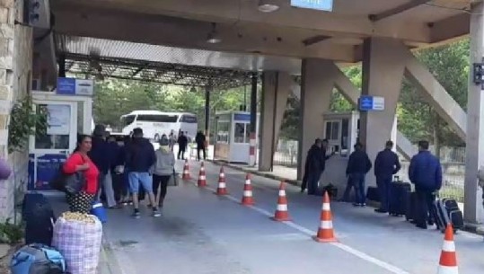 Lëvizje të pakta në Qafë Thanë dhe Kapshticë, lejohet vetëm hyrja në Shqipëri