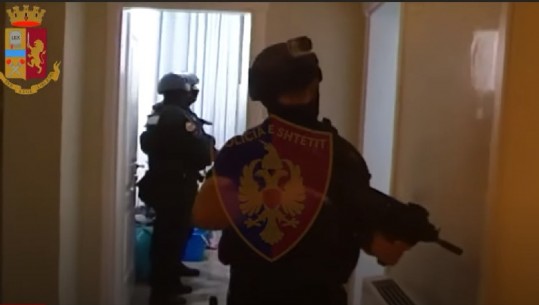 VIDEO/Operacion i përbashkët! Goditet grupi i kokainës, 2 të arrestuar në Shqipëri, 9 në Itali (Detajet)