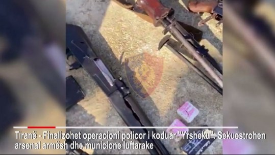 'Mitraloz, kallashnikovë, granata, tritol'/ Çfarë u zbulua në shtëpinë në Yrshek...lidhja me sulmin me armë të kompleksin 'Eiffel' (VIDEO)