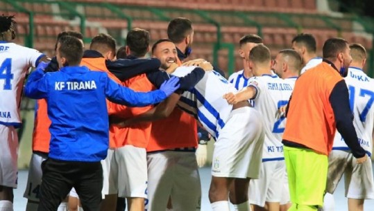 Tirana 'prek' titullin kampion, mund Skënderbeun 2-1
