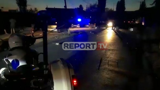 Përplasen tre makina në rrugën Lezhë-Shëngjin, plagosen dy drejtues mjetesh (VIDEO)