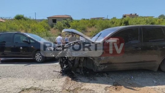 Fouristrada përplas motorin në superstradën Lezhë-Shkodër, i aksidentuari dërgohet te Trauma në Tiranë (VIDEO)