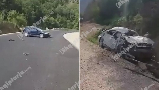 Tiranë/ Makina ku udhëtonin dy të rinjtë del nga rruga, vdes 24-vjeçari! 