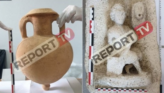 Vodhën Parkun Arkeologjik të Apolonisë, veprat antike shiteshin nga 18-25 mijë euro secila! Policia zbardh rolet e 3 trafikantëve