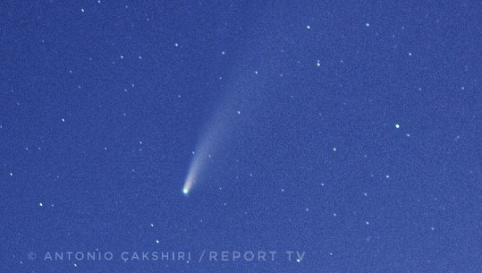 Kometa Neowise mbi qiellin e Shqipërisë (Fotot nga bregdeti) 