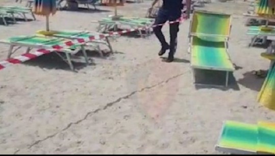 Zaptuan hapësirën publike duke vendosur shezlongë në plazh, policia procedon dy persona